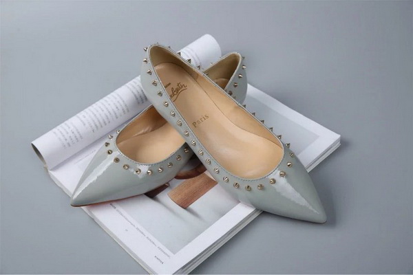 Christian Louboutin Shallow mouth flat shoes Women--004